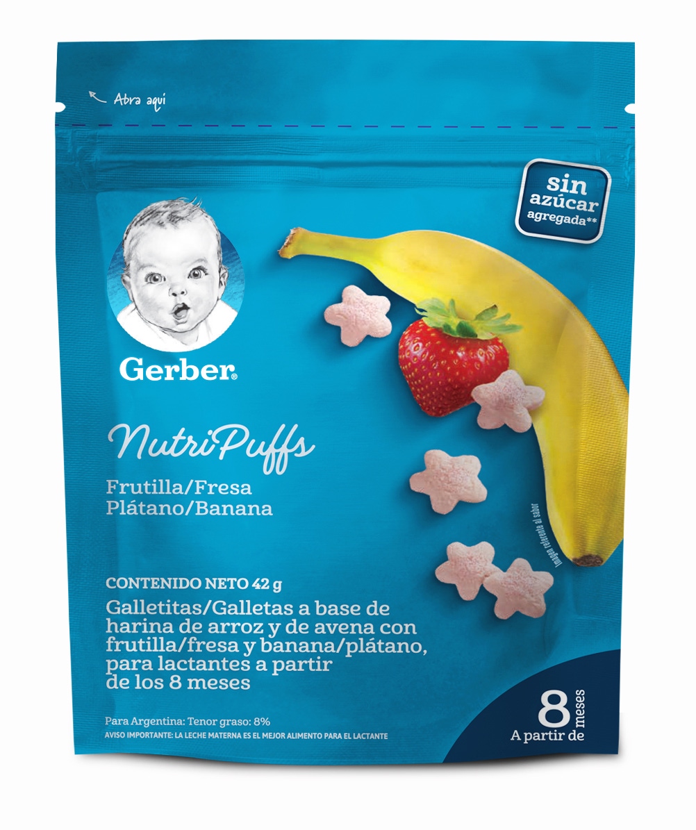 NutriPuffs, un snack adaptado para bebés que puedes llevar y tomar