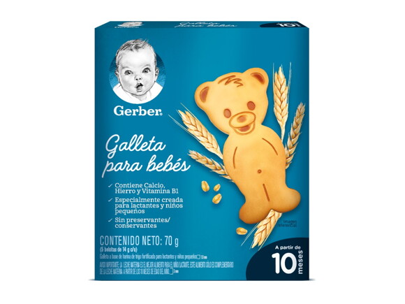 Galletas para bebés de 10 meses Gerber®
