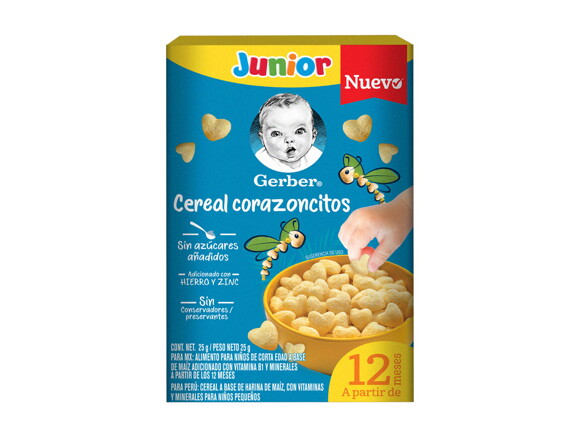 Gerber® Cereal Corazoncitos