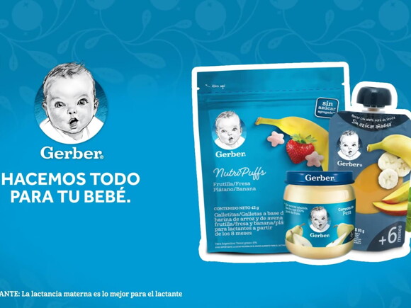 Gerber®, especialmente diseñado para tu bebé